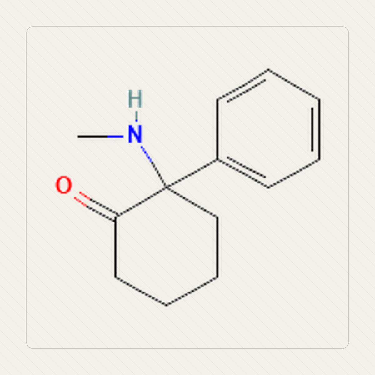 DCK, obrazovna ilustracija molekularne formule